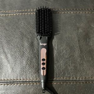 Lange hair straightening brush